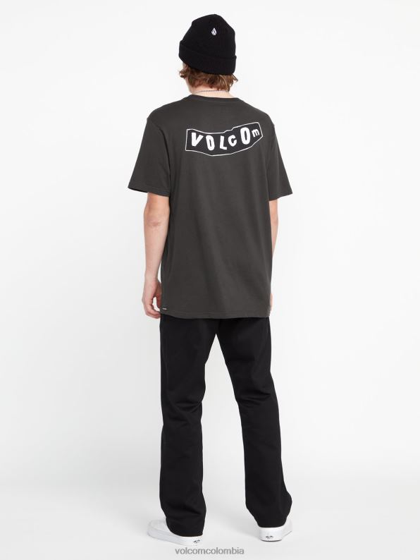 playera de manga corta originador vendimia negro Z44ZX65 ropa hombres - Image 6