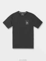 playera de manga corta originador vendimia negro Z44ZX65 ropa hombres - Image 7