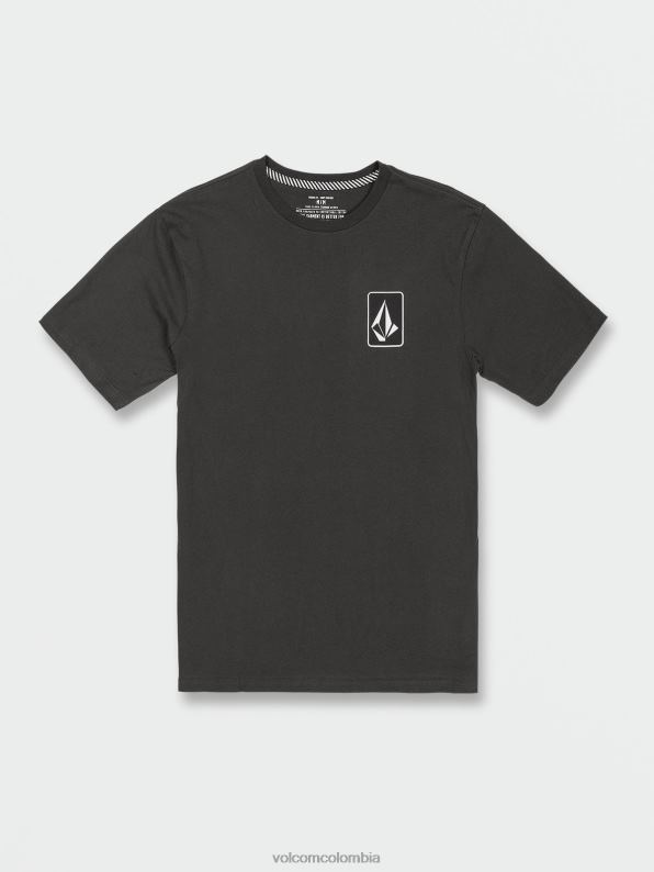 playera de manga corta originador vendimia negro Z44ZX65 ropa hombres - Image 7