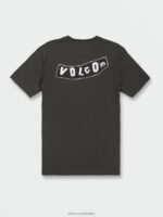playera de manga corta originador vendimia negro Z44ZX65 ropa hombres - Image 9
