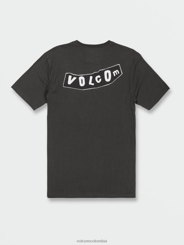 playera de manga corta originador vendimia negro Z44ZX65 ropa hombres - Image 10