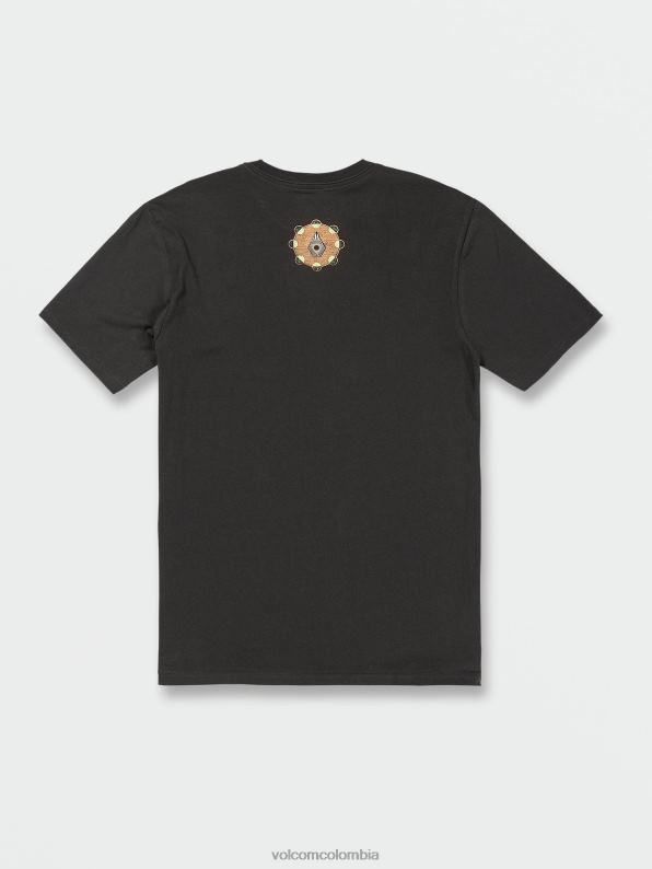 playera de manga corta skate vitals apparition vendimia negro Z44ZX1 ropa hombres - Image 3