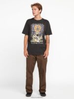 playera de manga corta skate vitals apparition vendimia negro Z44ZX1 ropa hombres - Image 8
