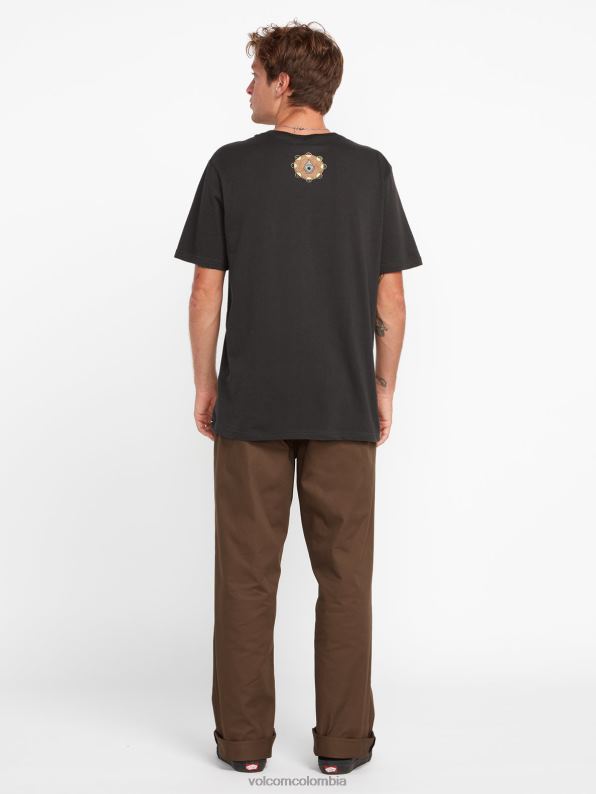 playera de manga corta skate vitals apparition vendimia negro Z44ZX1 ropa hombres - Image 10