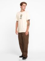 playera de manga corta skate vitals mago blanquecino Z44ZX4 ropa hombres - Image 9