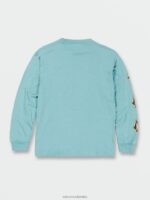 playera de manga larga con piedra icónica cali azul brezo Z44ZX1134 ropa Niños - Image 3