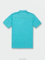 polo de manga corta wowzer azul eléctrico Z44ZX154 ropa hombres - Image 2