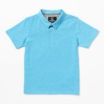 polo de manga corta wowzer azul turco Z44ZX1167 ropa Niños