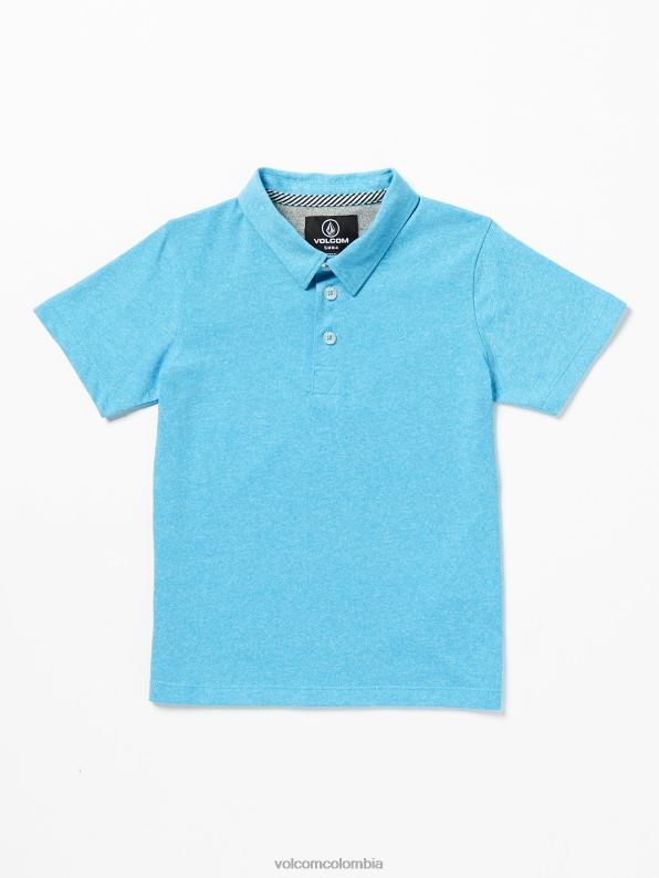 polo_de_manga_corta_wowzer_azul_turco_z44zx1167_ropa_ninos.jpg polo de manga corta wowzer azul turco Z44ZX1167 ropa Niños - Image 1