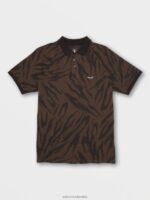 polo ralphie de manga corta tabaco Z44ZX155 ropa hombres - Image 4