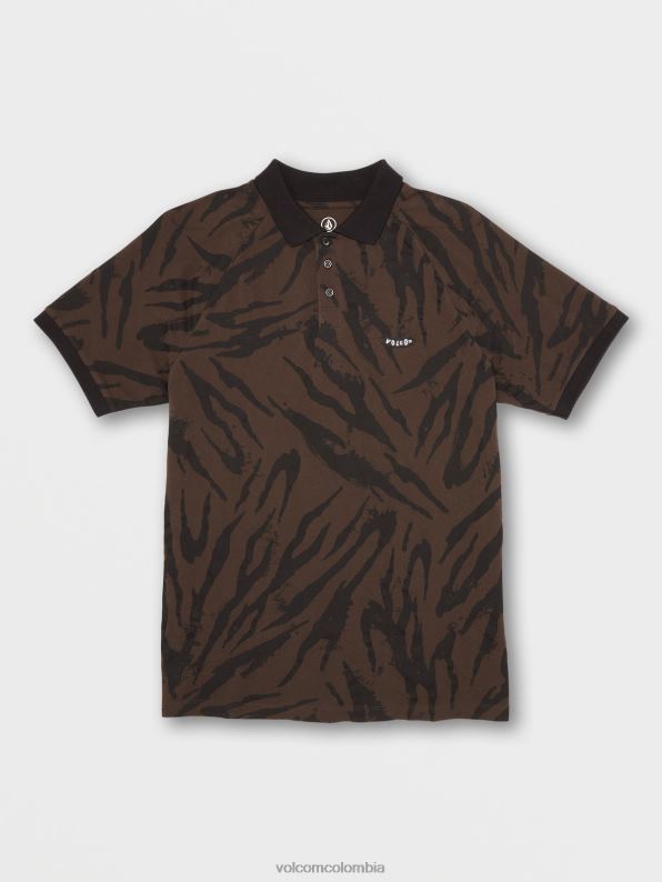 polo ralphie de manga corta tabaco Z44ZX155 ropa hombres - Image 5