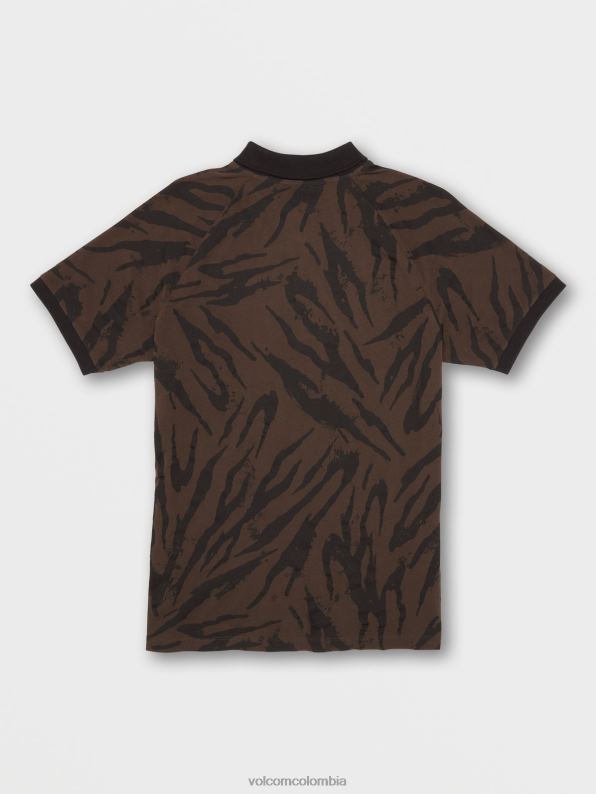 polo ralphie de manga corta tabaco Z44ZX155 ropa hombres - Image 6