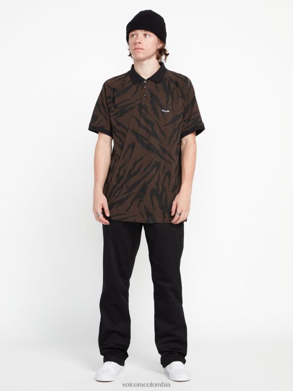 polo_ralphie_de_manga_corta_tabaco_z44zx155_ropa_hombres.jpg polo ralphie de manga corta tabaco Z44ZX155 ropa hombres - Image 1