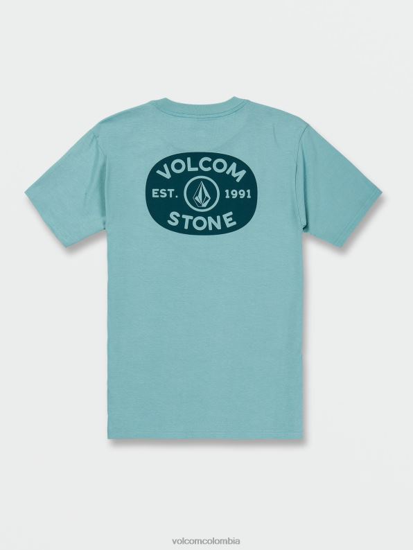 producir camiseta de manga corta cali azul brezo Z44ZX88 ropa hombres - Image 3