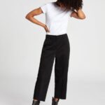 qué pantalones chinos negro Z44ZX970 ropa mujer