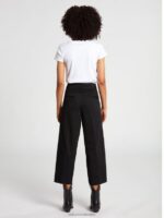 qué pantalones chinos negro Z44ZX970 ropa mujer - Image 4