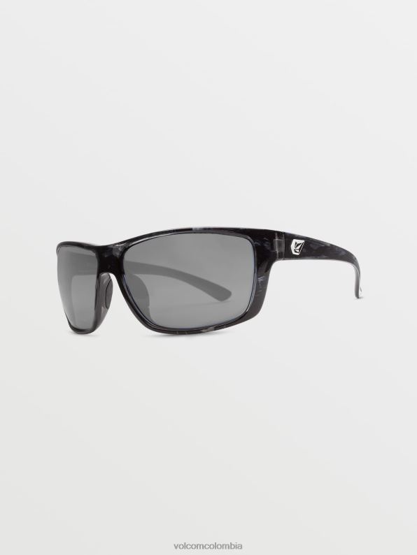 rollo de gafas de sol mármol brillante/espejo plateado Z44ZX479 exterior unisexo - Image 2