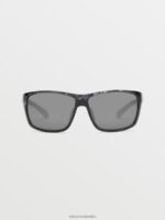rollo de gafas de sol mármol brillante/espejo plateado Z44ZX479 exterior unisexo