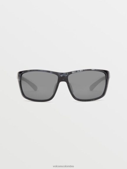 rollo de gafas de sol mármol brillante/espejo plateado Z44ZX479 exterior unisexo