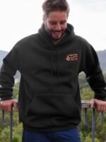 ropa de trabajo sudadera con capucha negro Z44ZX178 ropa hombres - Image 13