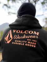 ropa de trabajo sudadera con capucha negro Z44ZX178 ropa hombres
