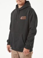 ropa de trabajo sudadera con capucha negro Z44ZX178 ropa hombres - Image 3
