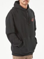 ropa de trabajo sudadera con capucha negro Z44ZX178 ropa hombres - Image 4