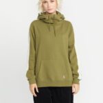 salir 2 sudadera con capucha musgo Z44ZX835 ropa mujer
