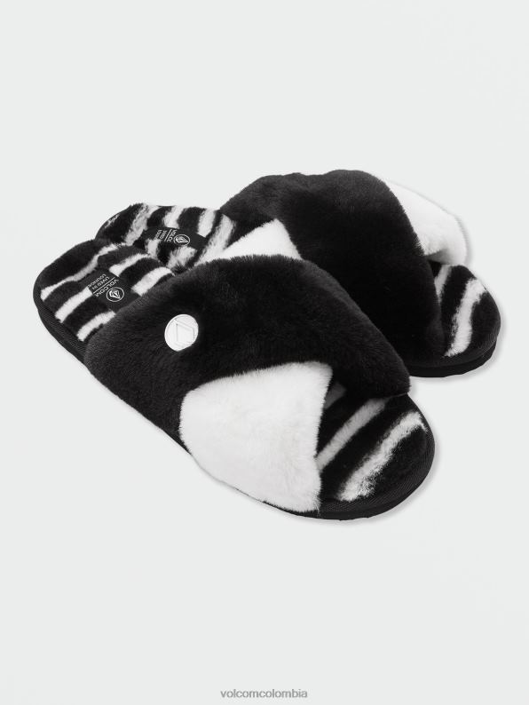 sandalia estilo slip living in lounge blanco negro Z44ZX1045 calzado mujer - Image 1