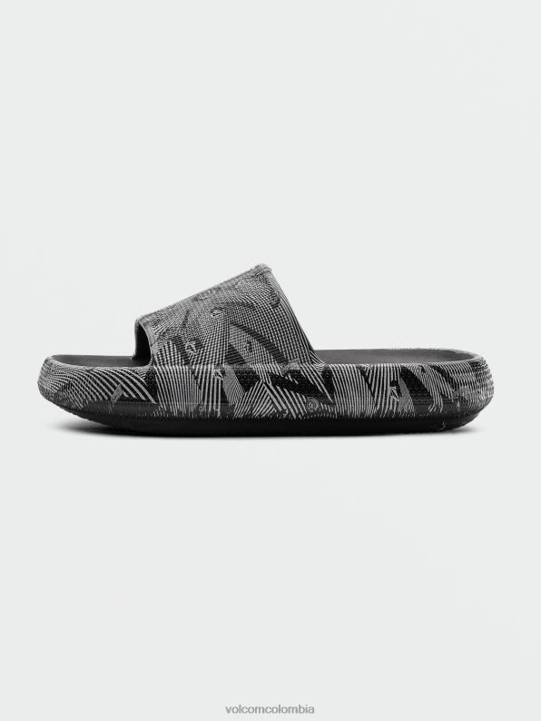 sandalias con diseño de nube de piedra blanco negro Z44ZX1003 calzado mujer - Image 6