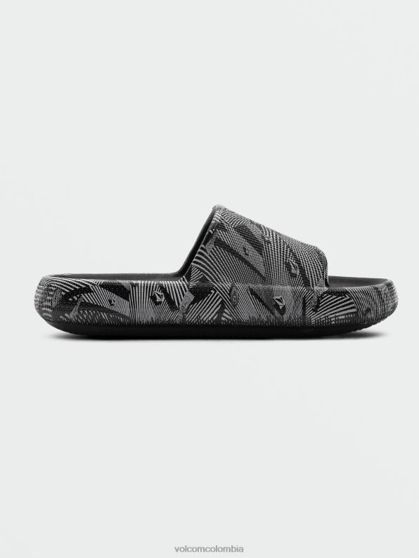 sandalias con diseño de nube de piedra blanco negro Z44ZX1003 calzado mujer - Image 8