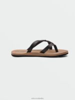 sandalias de dos pasos de piedra negro Z44ZX1009 calzado mujer - Image 7