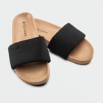 sandalias geniales negro Z44ZX1018 calzado mujer