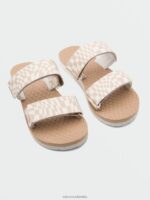 sandalias reclinables ecológicas color avellana Z44ZX994 calzado mujer