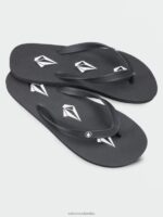sandalias rockeras 2 negro pétreo Z44ZX606 calzado hombres