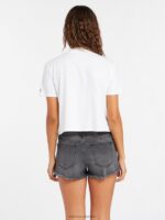 shorts de mezclilla elásticos Stoney vendimia negro Z44ZX957 ropa mujer - Image 10