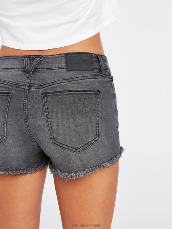 shorts_de_mezclilla_elasticos_stoney_vendimia_negro_z44zx957_ropa_mujer.jpg shorts de mezclilla elásticos Stoney vendimia negro Z44ZX957 ropa mujer - Image 1