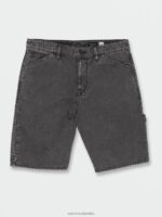 shorts de mezclilla kraftsman negro Z44ZX246 ropa hombres