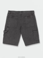 shorts de mezclilla kraftsman negro Z44ZX246 ropa hombres - Image 3