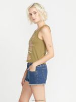 shorts elásticos Stoney antiguo Z44ZX910 ropa mujer - Image 6