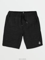 shorts híbridos discretos negro Z44ZX203 ropa hombres