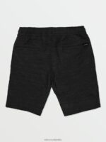 shorts híbridos discretos negro Z44ZX203 ropa hombres - Image 3