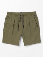 shorts villa rue con cintura elástica bisonte Z44ZX238 ropa hombres