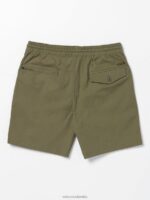 shorts villa rue con cintura elástica bisonte Z44ZX238 ropa hombres - Image 3