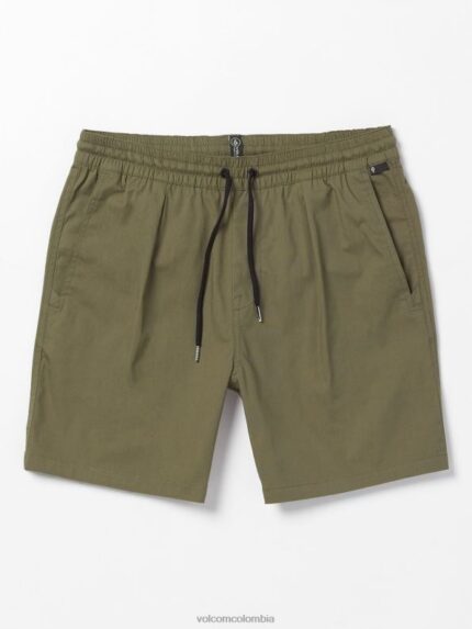 shorts villa rue con cintura elástica bisonte Z44ZX238 ropa hombres