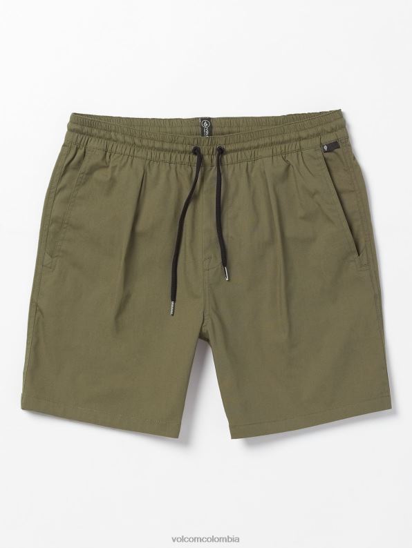 shorts_villa_rue_con_cintura_elastica_bisonte_z44zx238_ropa_hombres.jpg shorts villa rue con cintura elástica bisonte Z44ZX238 ropa hombres - Image 1