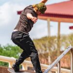 skate vitals alec majerus pantalones pirata negro Z44ZX316 ropa hombres