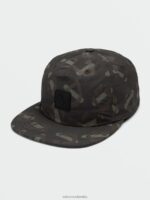 sombrero ajustable Stone Trip enjuagado negro Z44ZX412 accesorios hombres