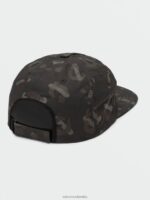 sombrero ajustable Stone Trip enjuagado negro Z44ZX412 accesorios hombres - Image 3