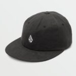 sombrero de papá de piedra completa negro Z44ZX407 accesorios hombres